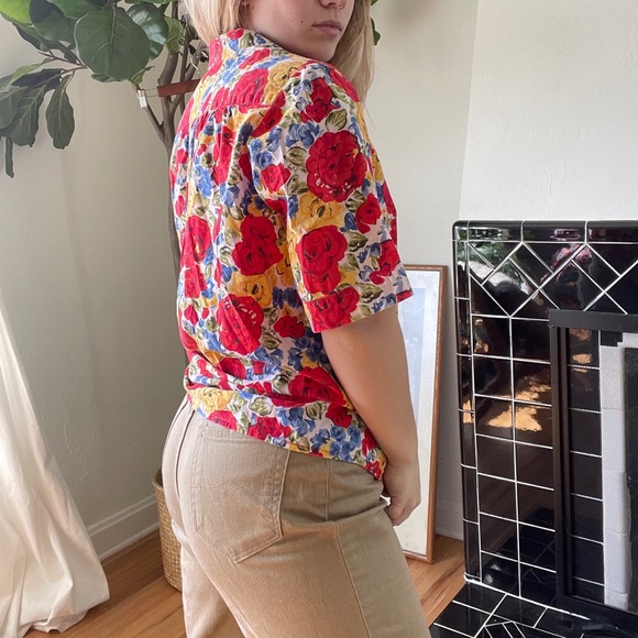 Vintage Floral Button Down - Picture 3 of 7